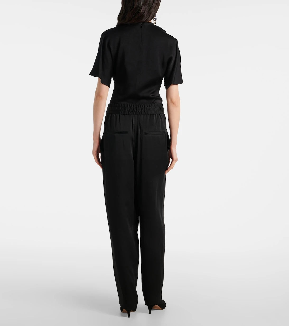 Isabel Marant - Kendry satin wide-leg pants