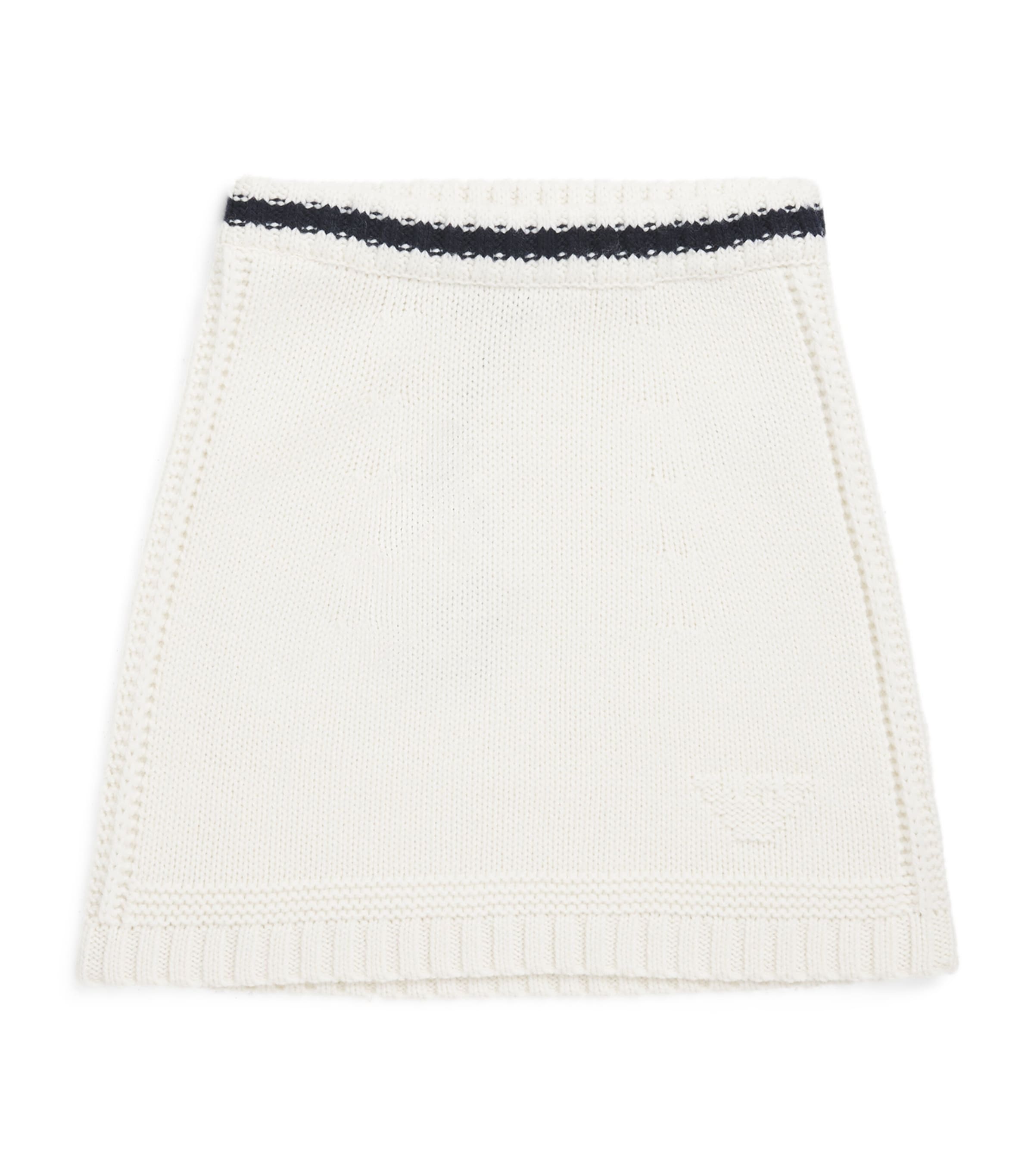 Virgin Wool-Blend Skirt (4-14 Years)