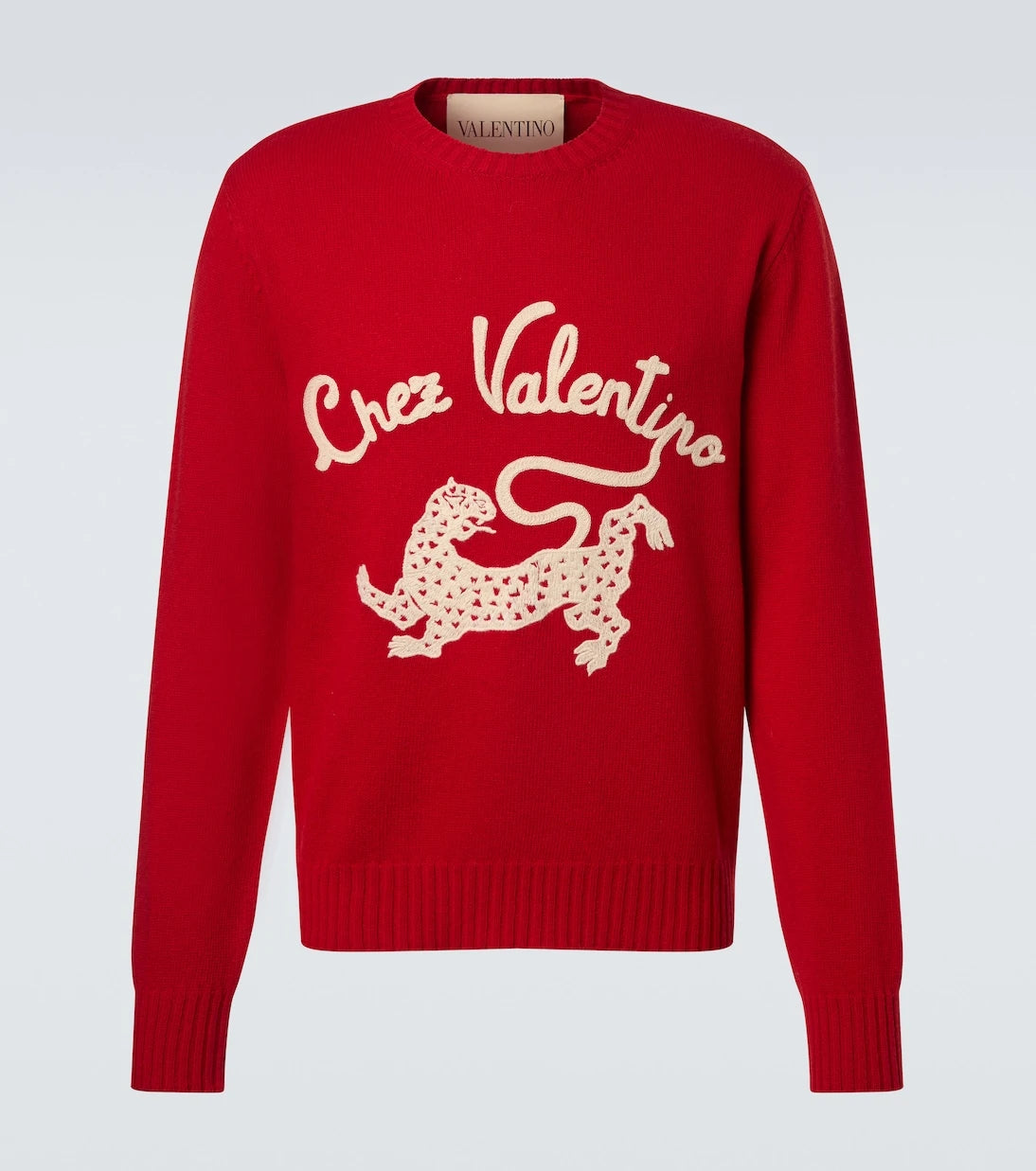 Valentino - Chez Valentino virgin wool sweater