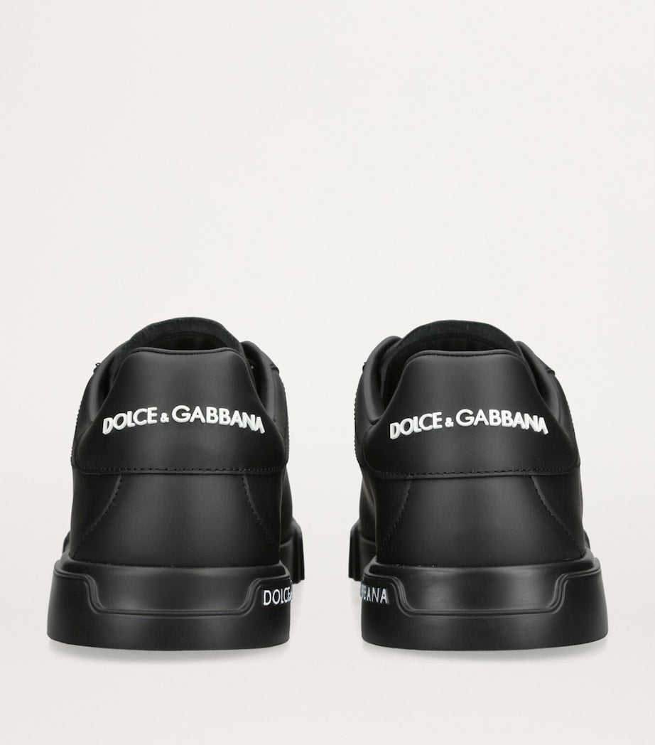 Dolce & Gabbana Leather Portofino Sneakers