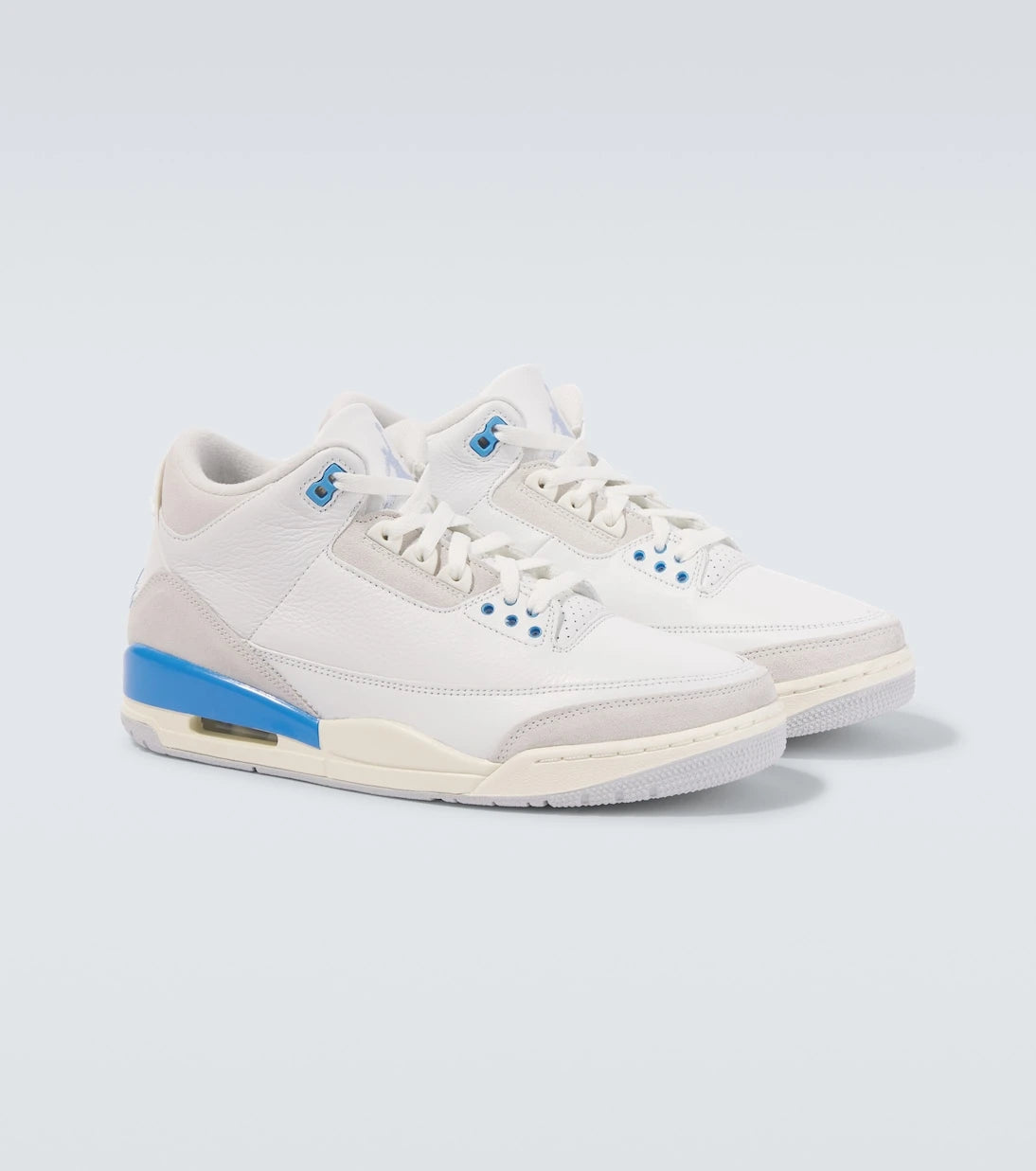Nike - Air Jordan 3 leather sneakers