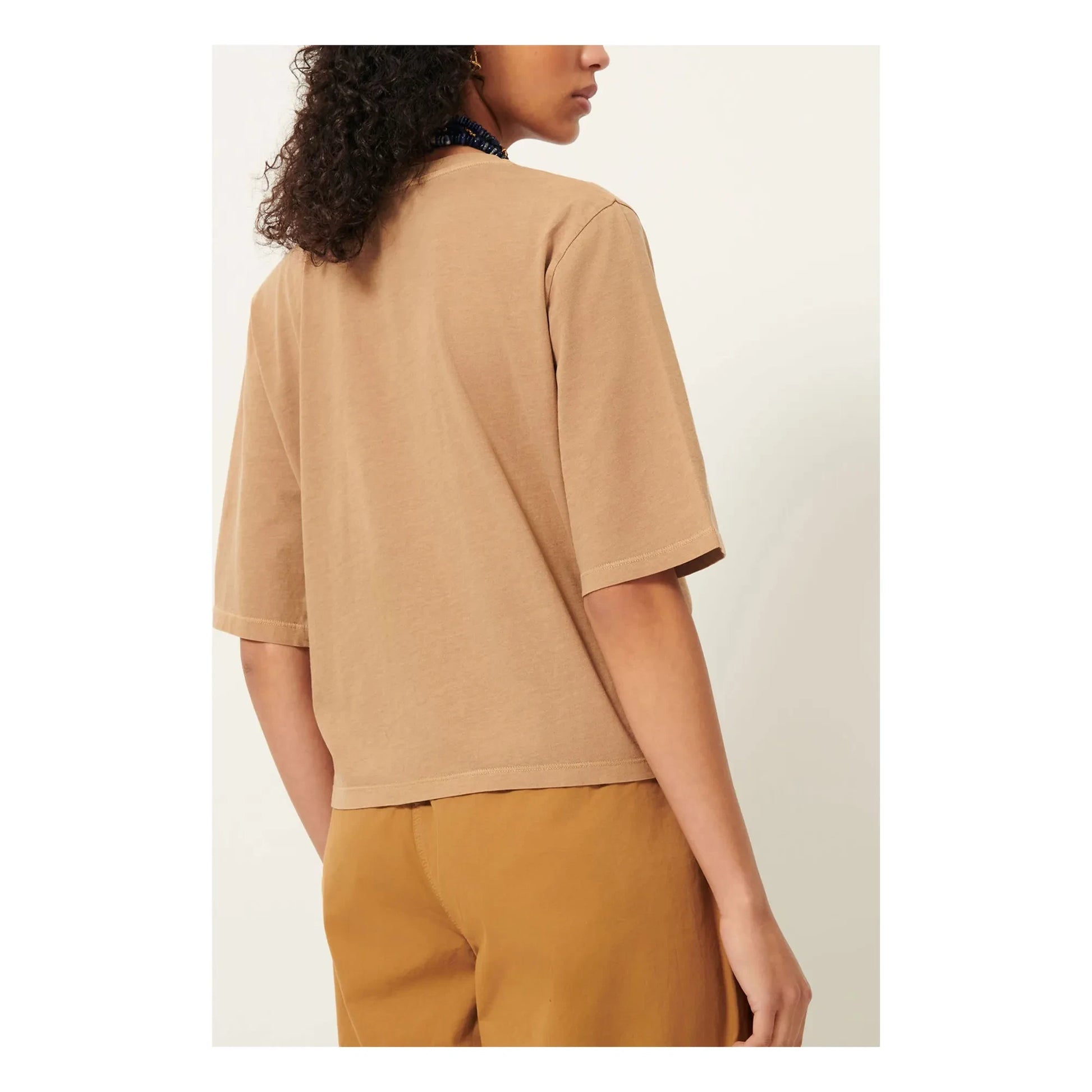 Sessùn - Sergio Cotton T-shirt | Beige