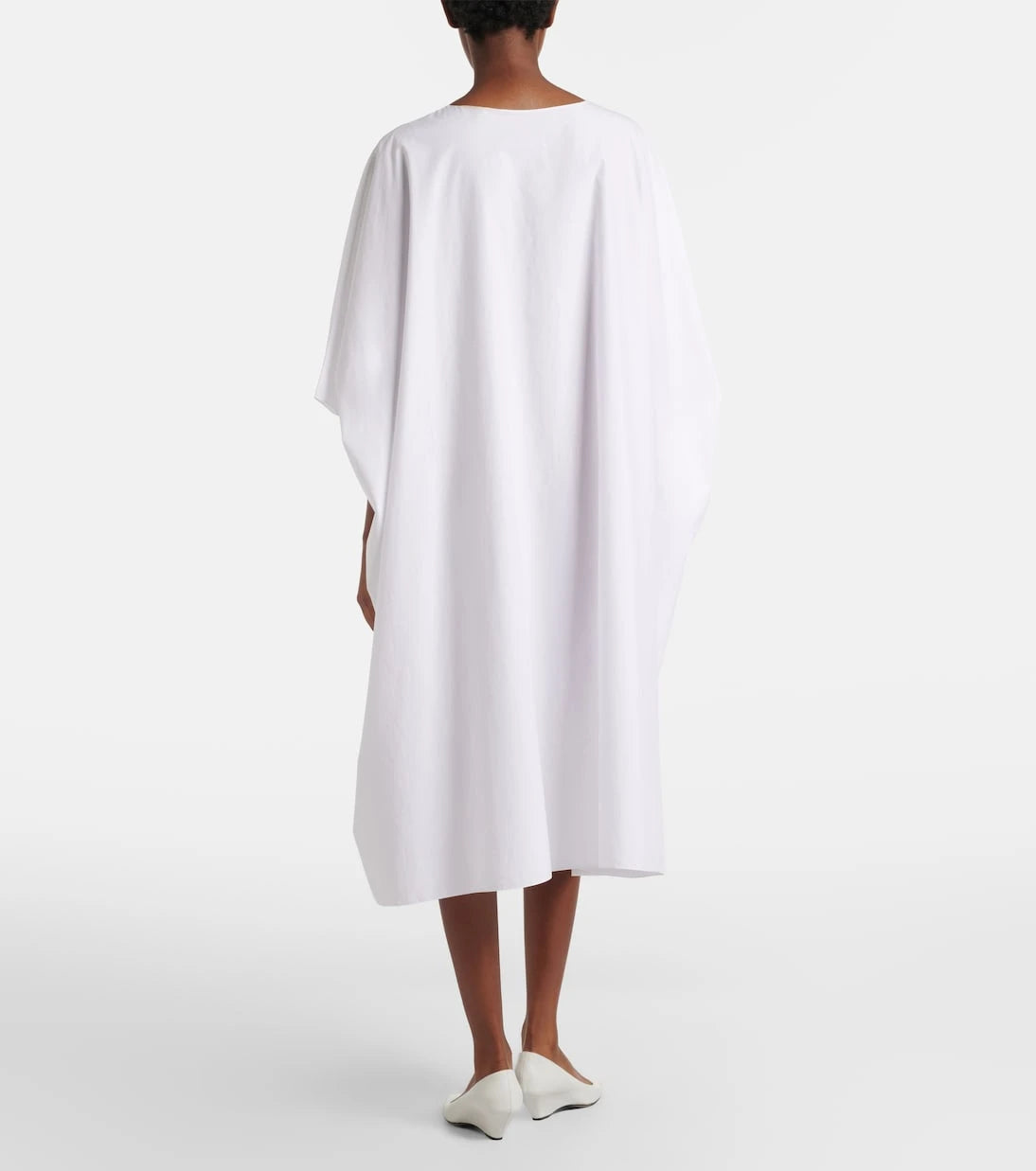 The Row - Julen cotton poplin midi dress