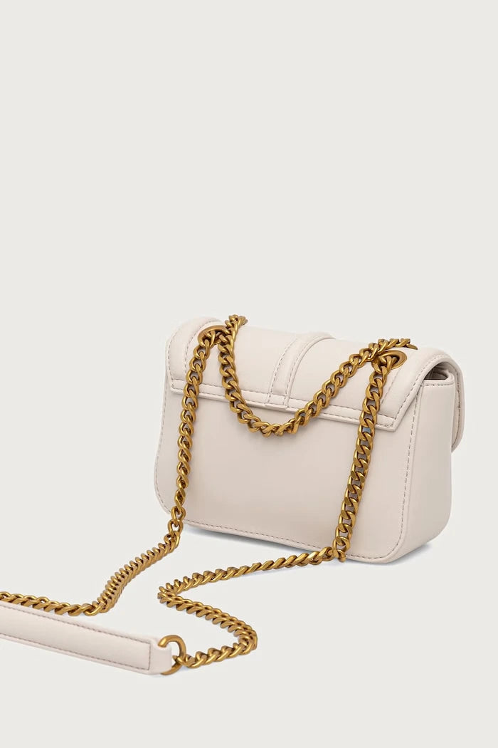 Just Cavalli suni deri kadın crossbody çanta