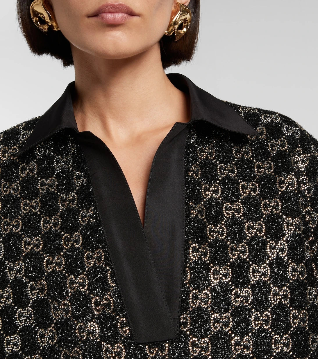 Gucci - GG embellished top