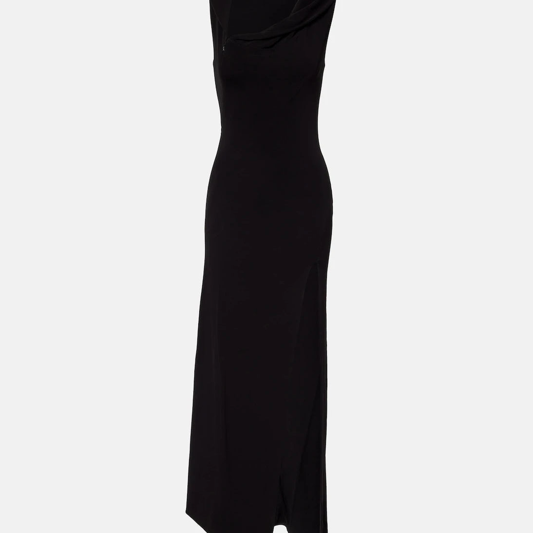 Mugler - Asymmetric jersey gown