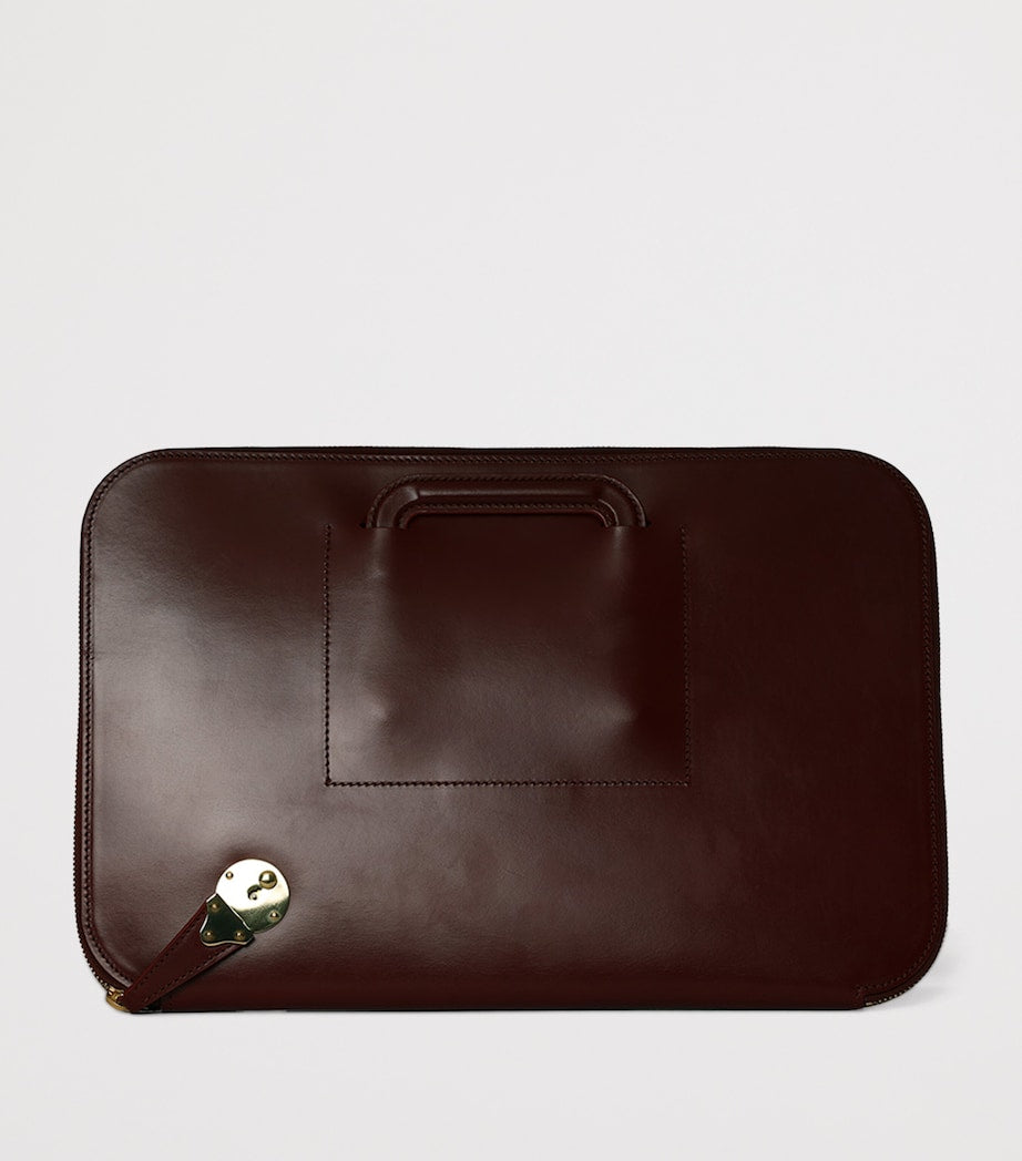 Swaine Leather Salisbury Briefcase