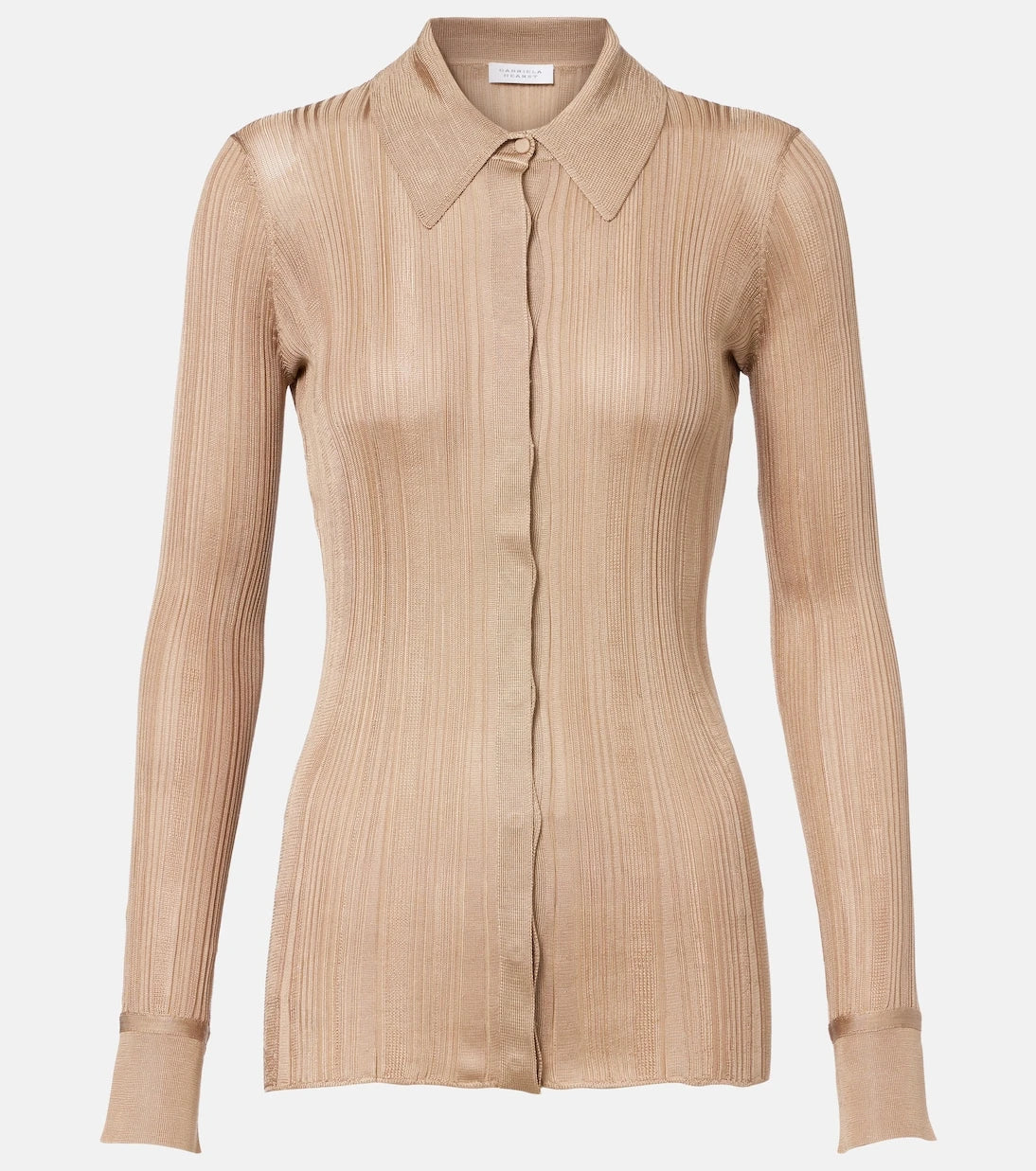 Gabriela Hearst - Tamar knitted silk shirt