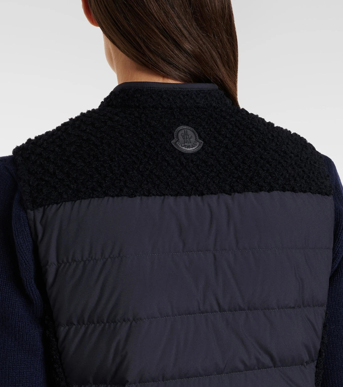 Moncler - Virgin wool bouclé vest