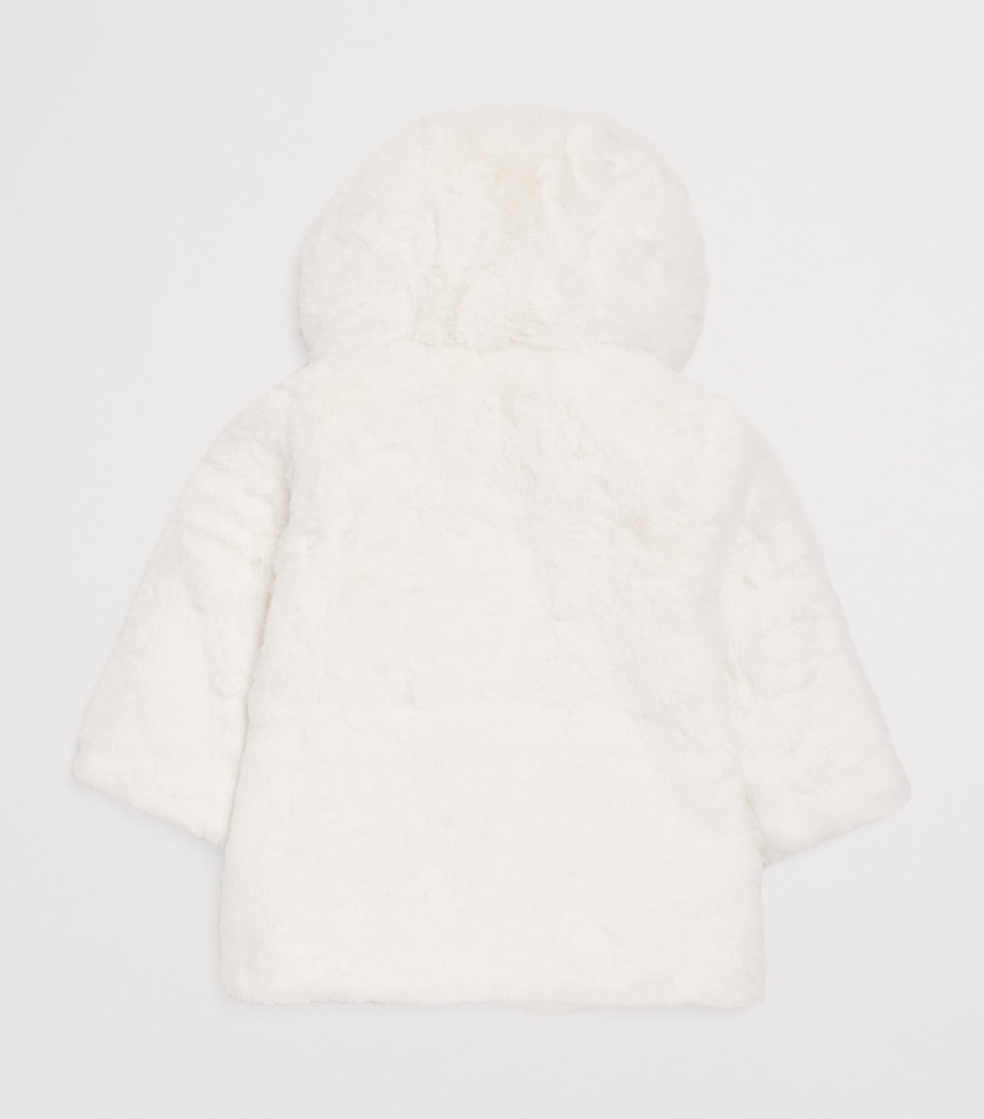 Faux Fur Hooded Coat (3 Months - 4 Years)