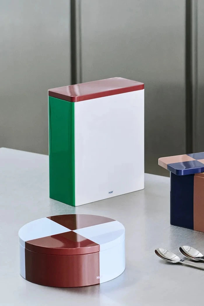 Kapaklı Kutu HAY Tin Container 19,8 x 7,3 cm