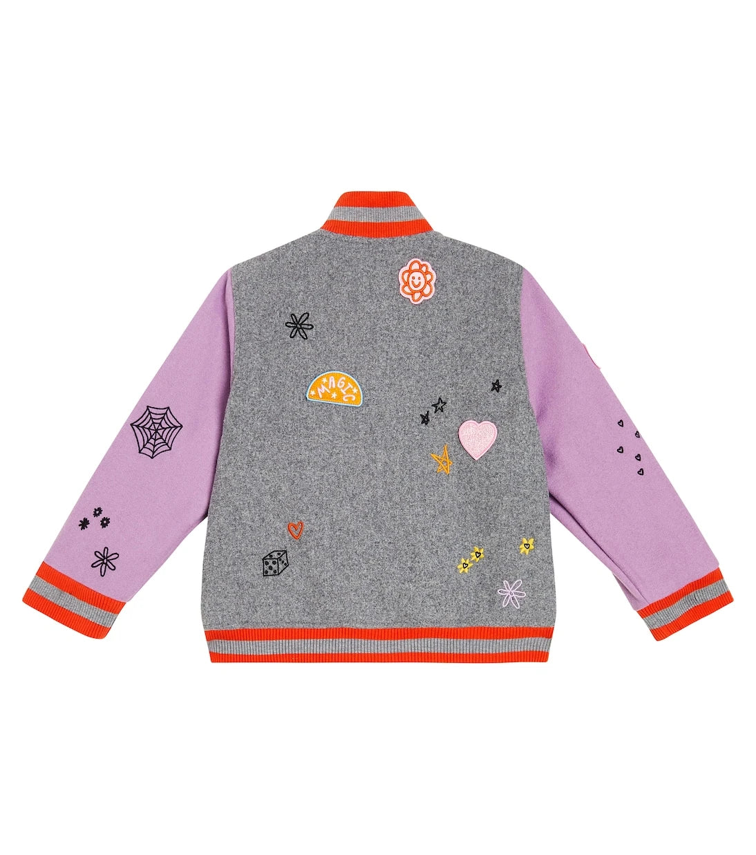 Stella McCartney Kids - جاكيت من مزيج الصوف
