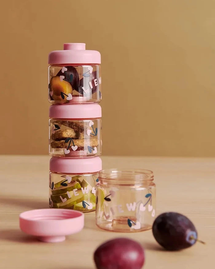 Liewood Çocuklar için Dominique Food Tritan Kutular 100 ml 4'lü Paket
