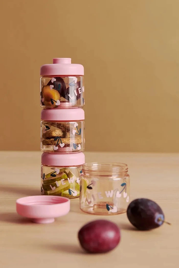 Liewood Çocuklar için Dominique Food Tritan Kutular 100 ml 4'lü Paket