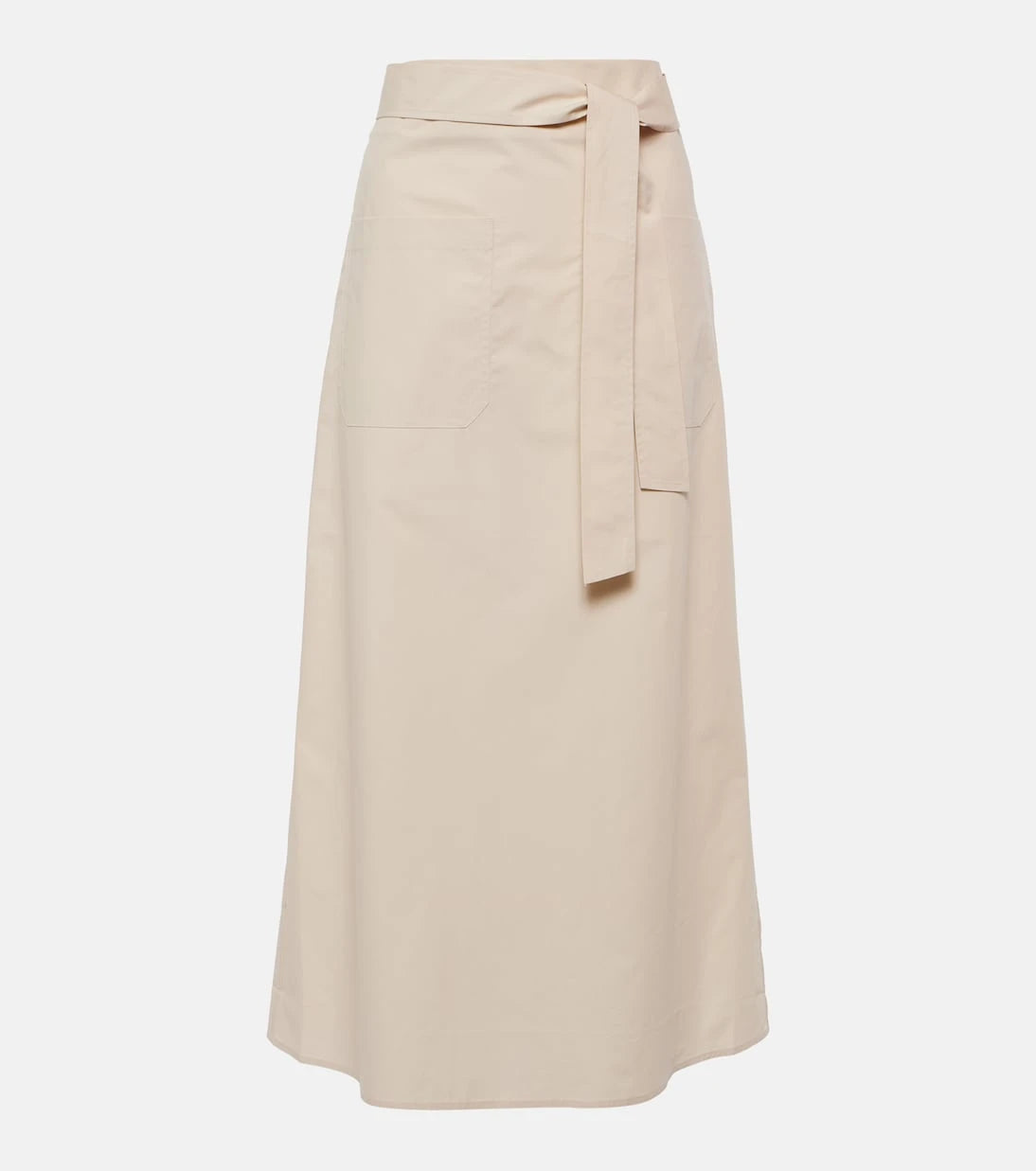 Toteme - Cotton midi skirt
