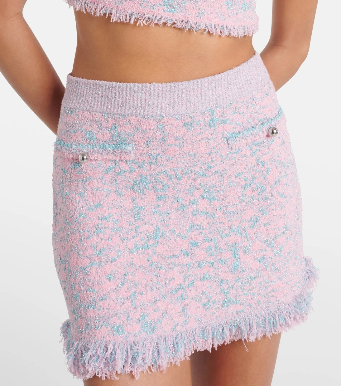 Rabanne - Tweed miniskirt