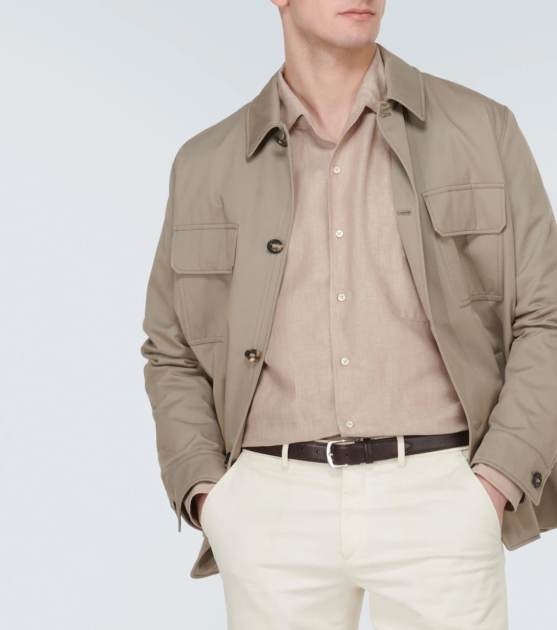 Loro Piana - André linen shirt