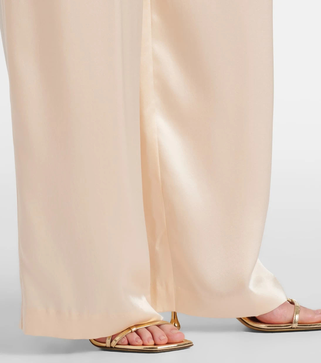 The Sei - Silk satin straight pants