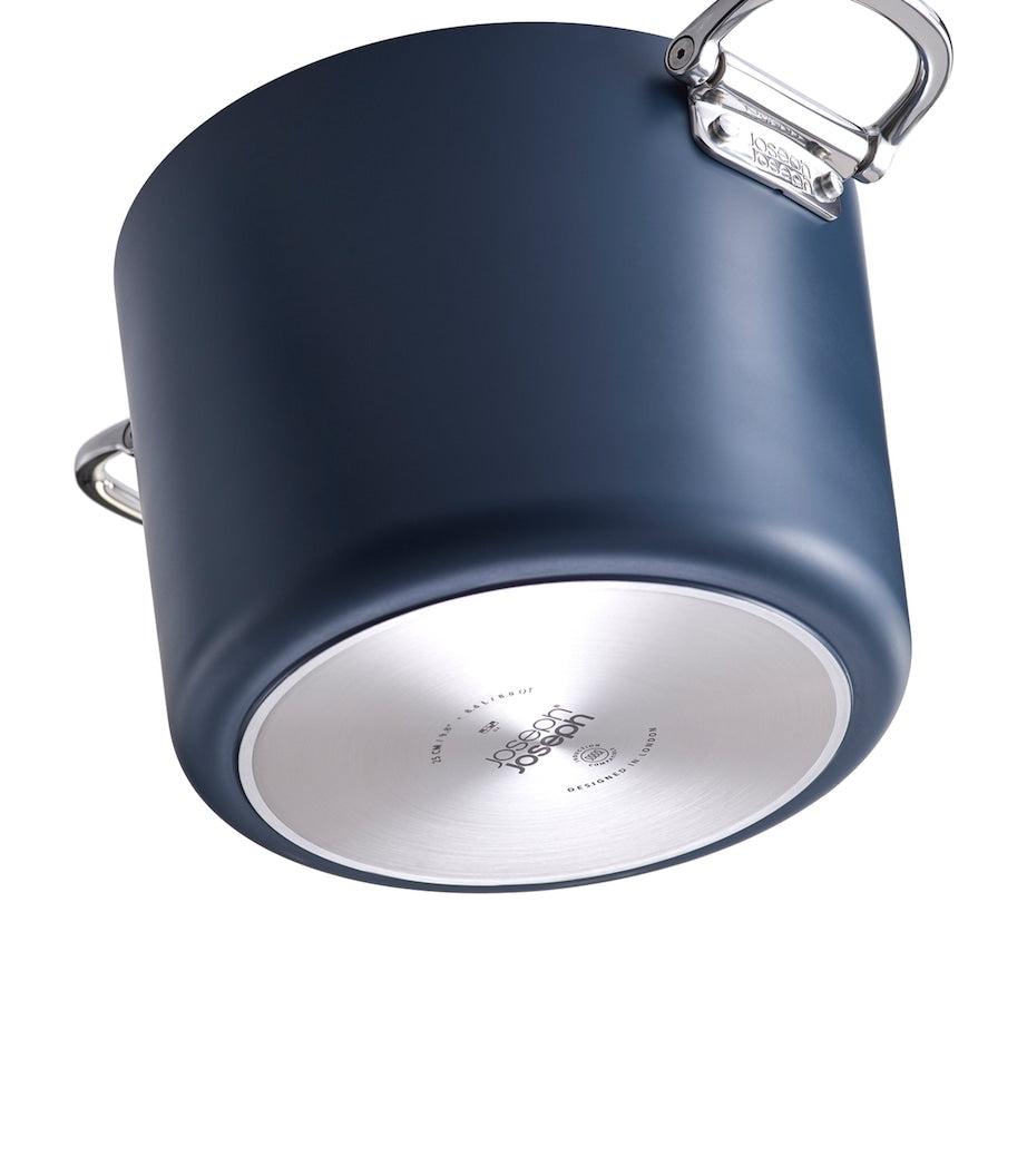 Space Non-Stick Folding Handle Stock Pot and Lid (25cm)