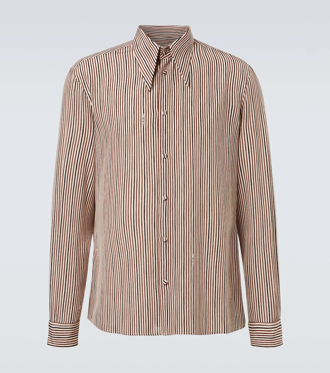 Valentino - Striped silk shirt