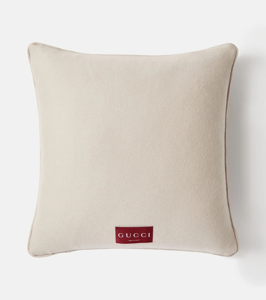Gucci - GG jacquard wool and cashmere cushion