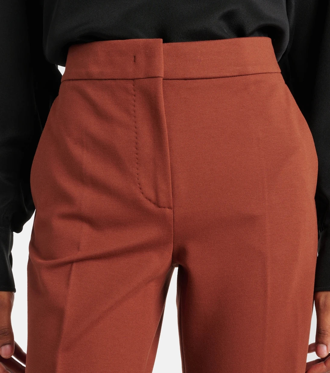 Max Mara - Pegno jersey slim pants