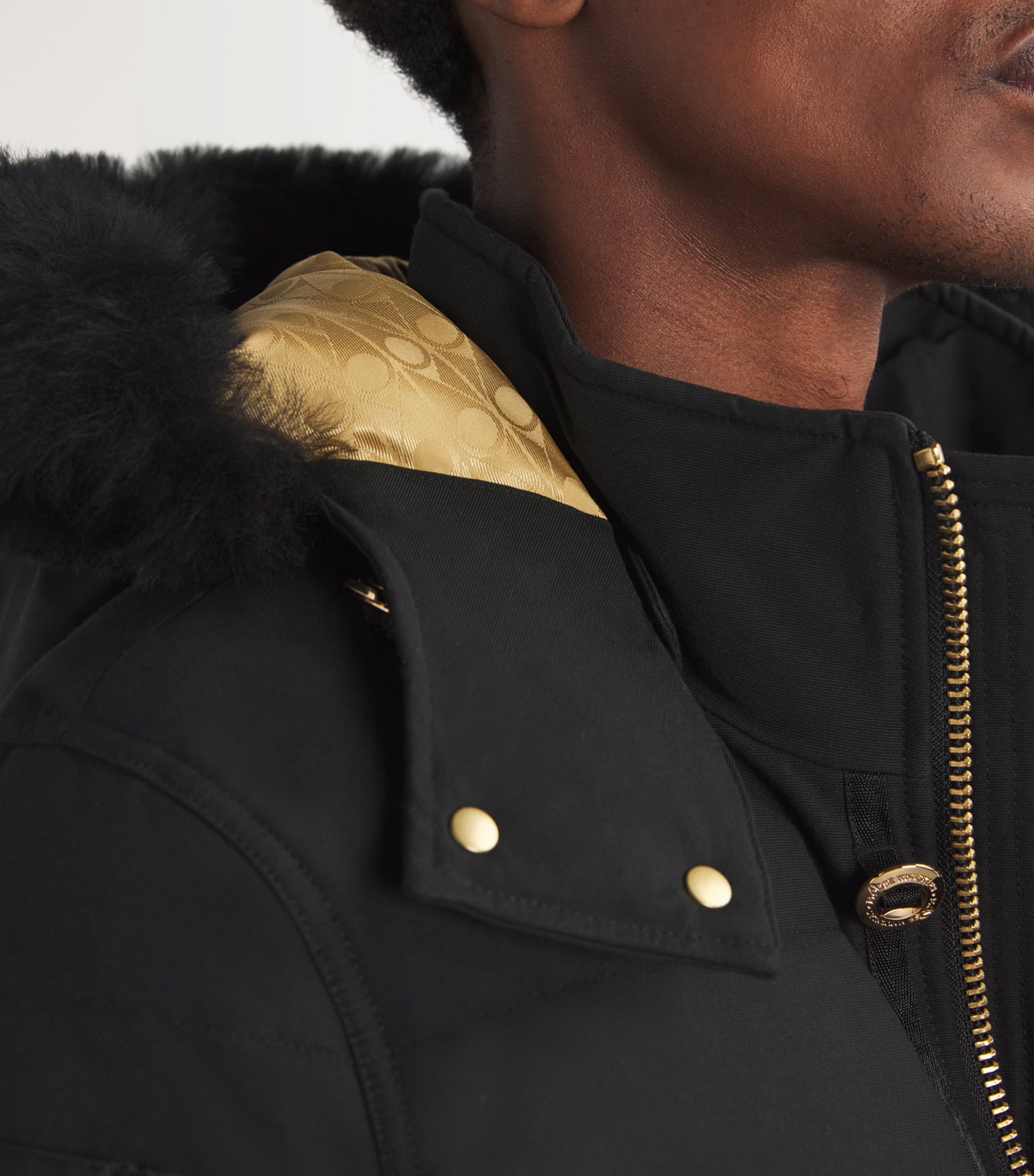 Moose Knuckles Black 3Q Down Jacket