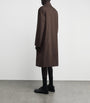 DRIES VAN NOTEN Brown Water-Repellent Car Coat