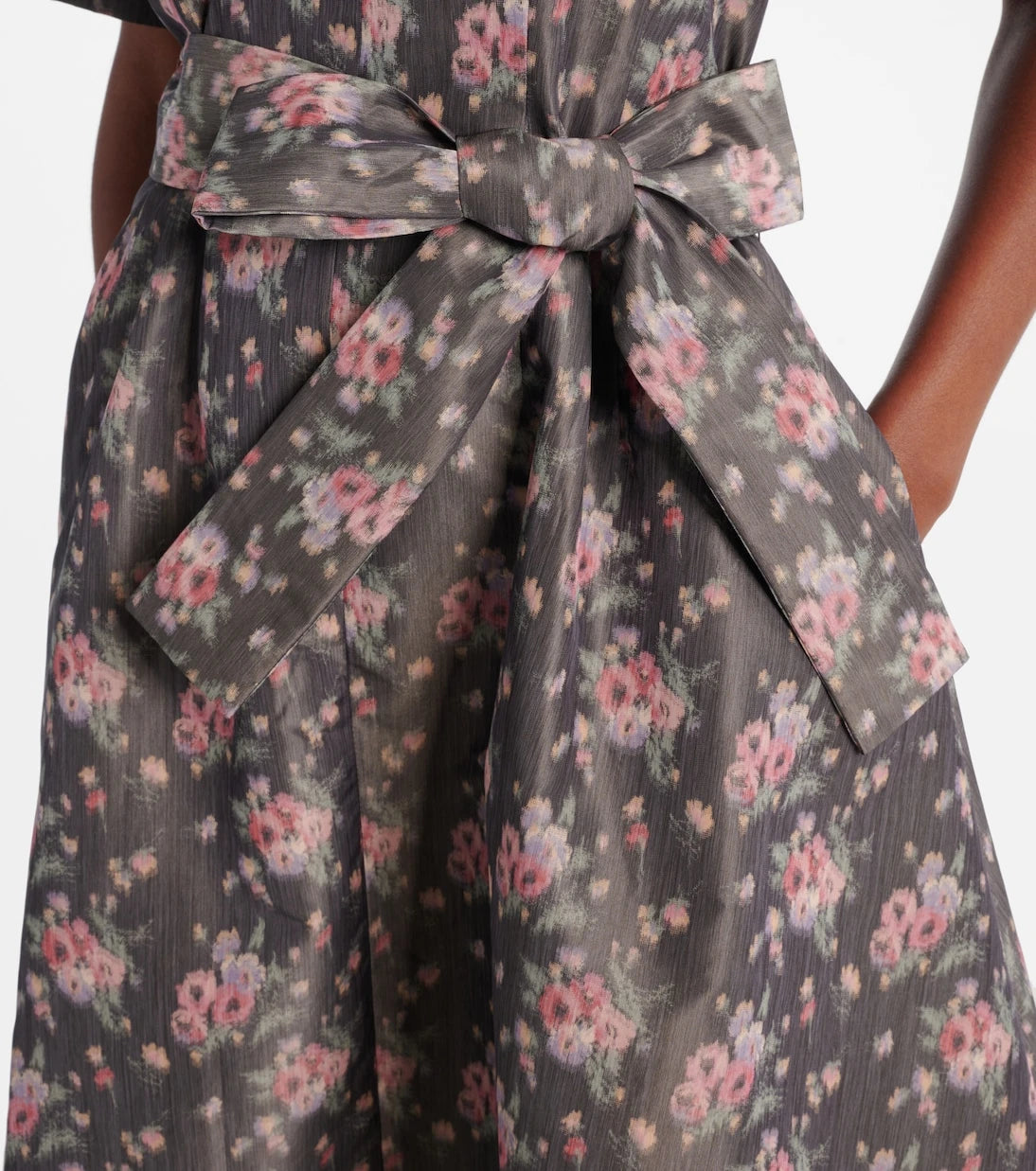 Markarian - Lunetta floral taffetta midi dress