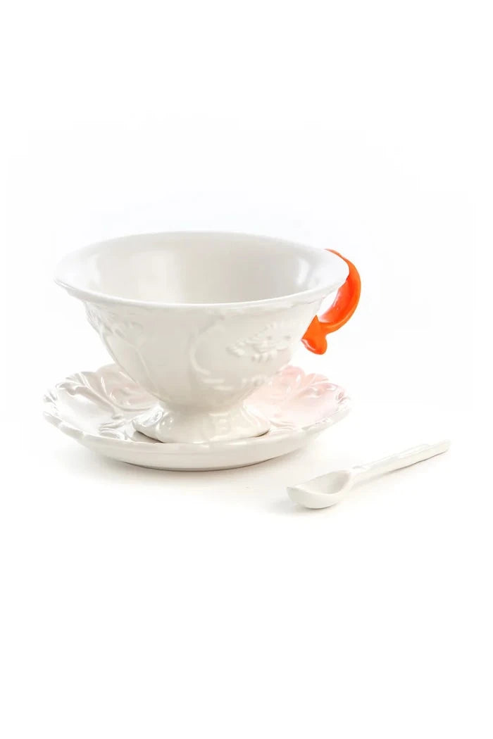 Seletti porselen fincan ve tabak