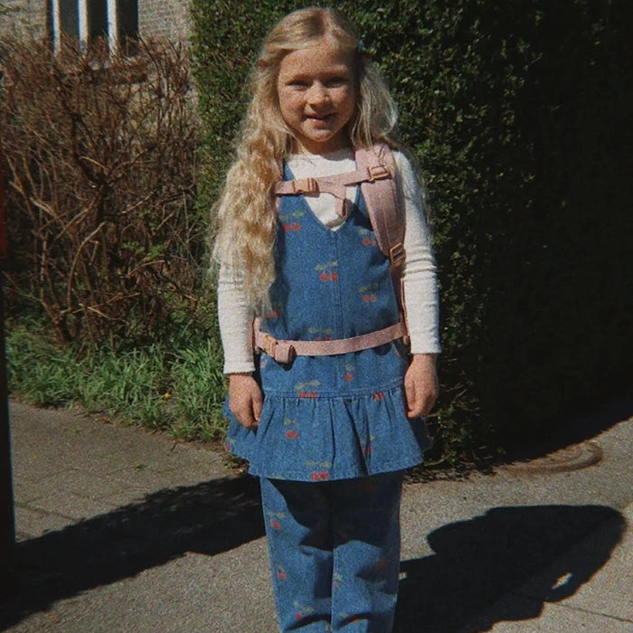 Konges Sløjd pamuk kloş elbise MAGOT DRESS GOTS