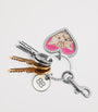 Balenciaga Multi Kitten Heart Keyring