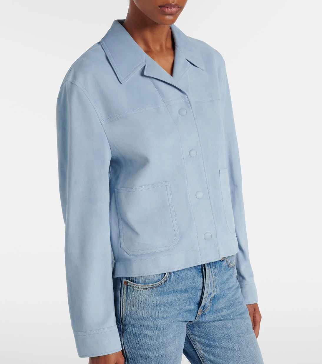 Tom Ford - Cropped suede blouson jacket