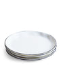 FELDSPAR Set of 4 Cobalt Cake Plates (16cm)