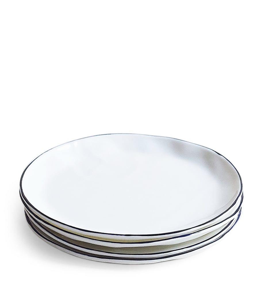 FELDSPAR Set of 4 Cobalt Cake Plates (16cm)