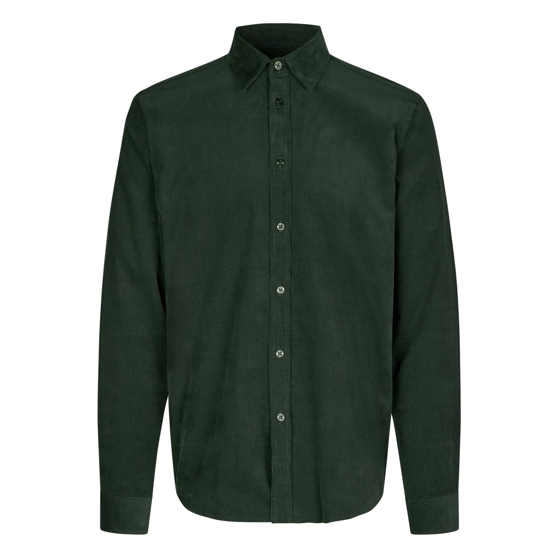 Samsoe Samsoe - Saliam NX organic cotton shirt | Dark green