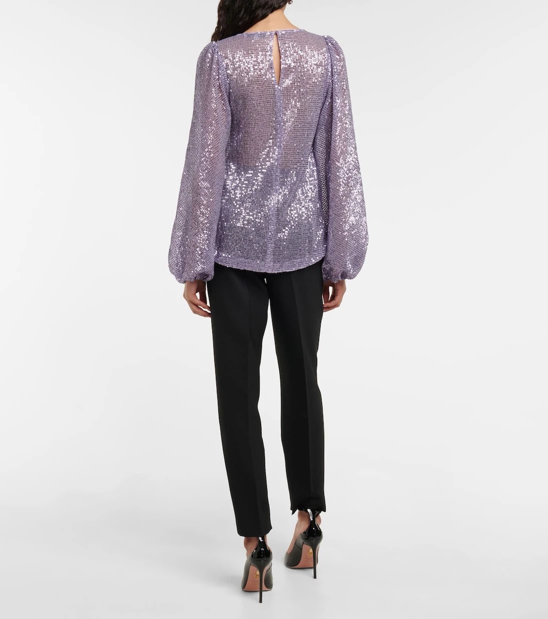 Dorothee Schumacher - بلوزة براقة مزينة بالترتر Sparkling Moment