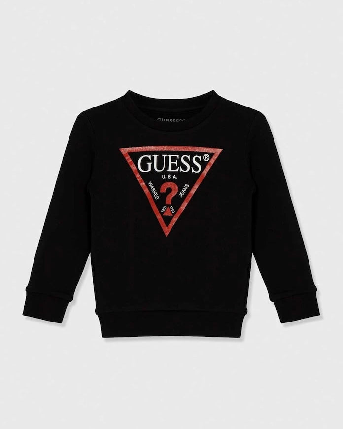 Çocuk Pamuklu Sweatshirt Guess