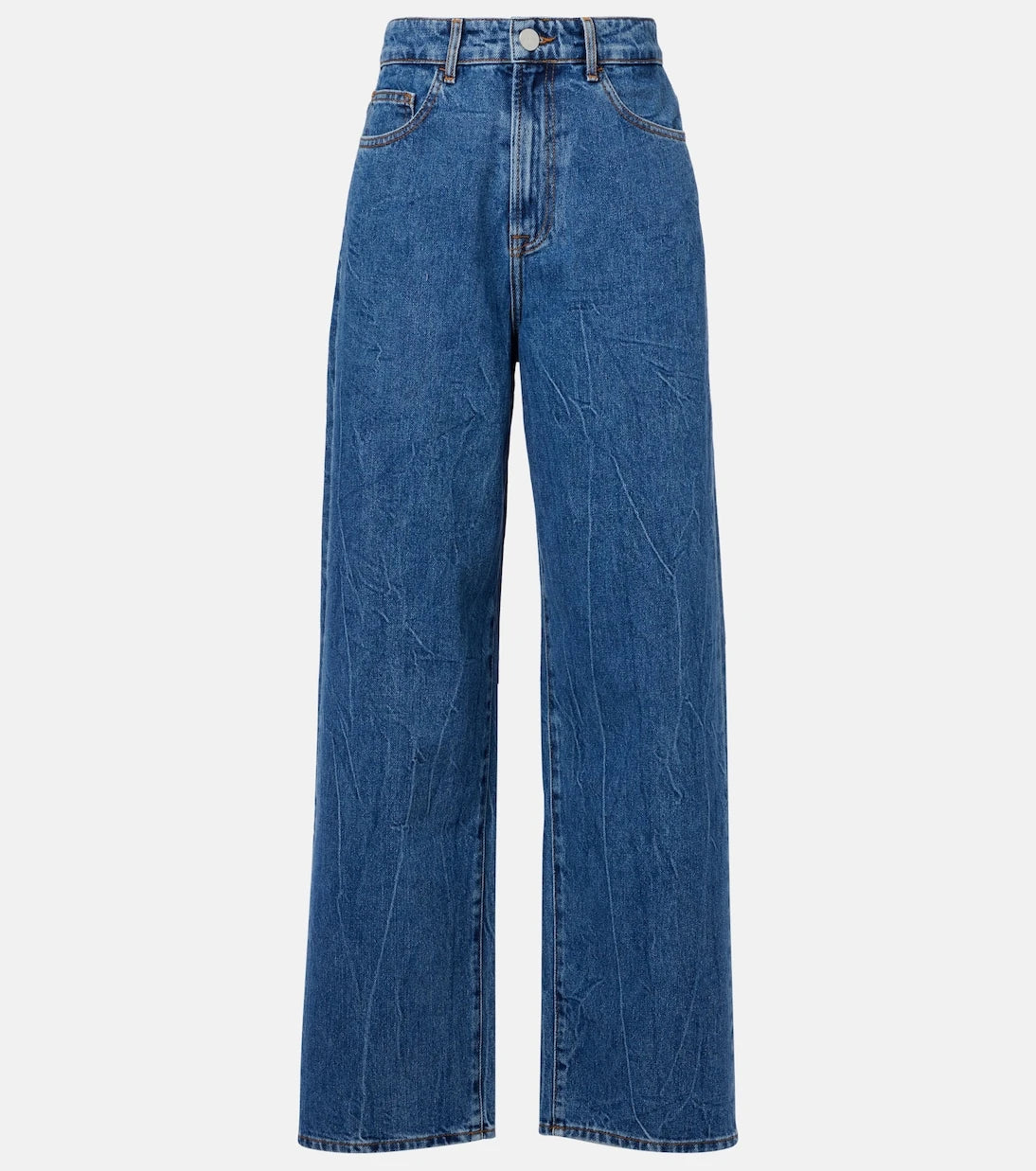 Róhe - High-rise wide-leg jeans