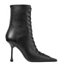 Jimmy Choo Black Scarlett 95 Leather Boots