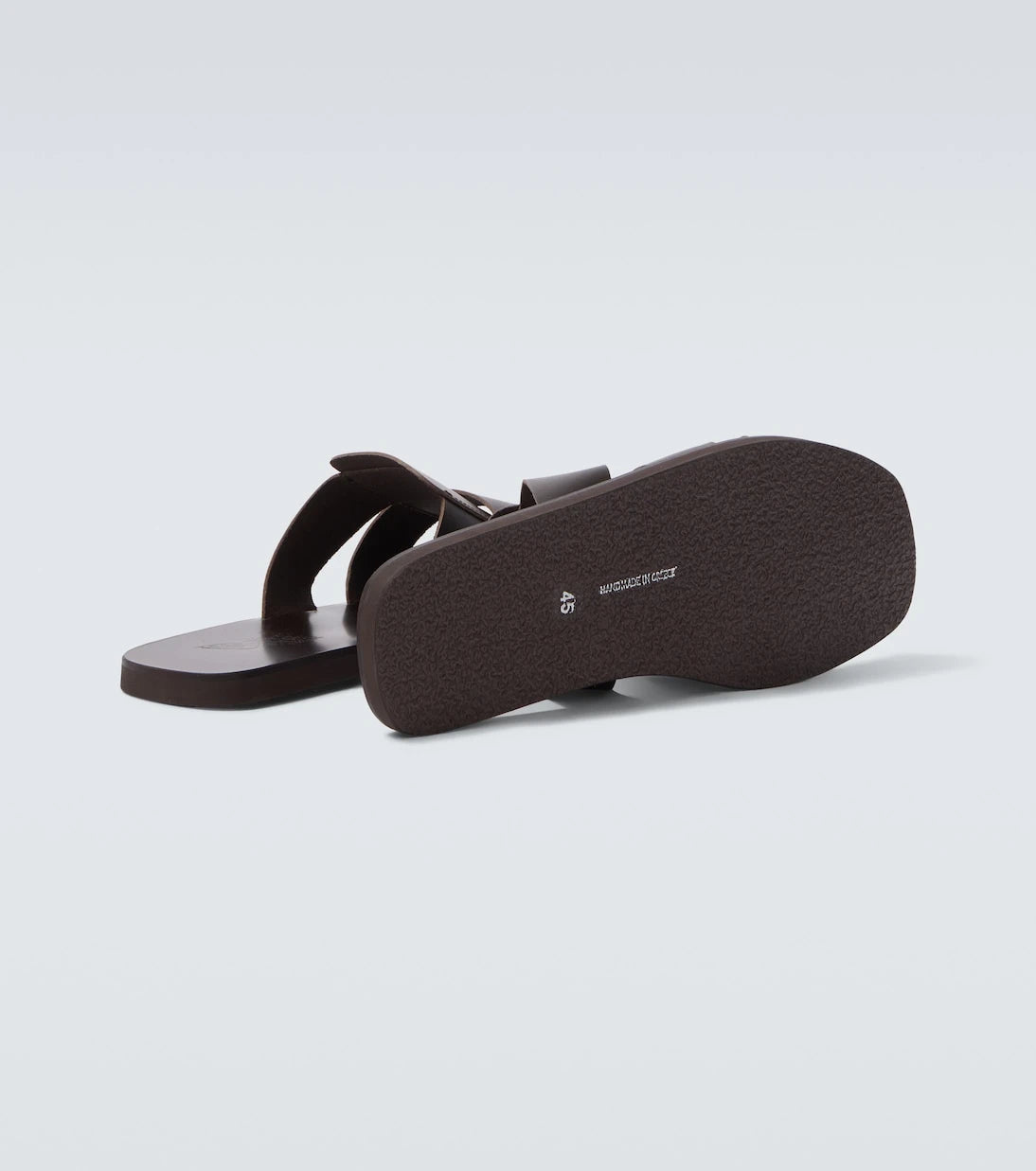 Ancient Greek Sandals - Andreas leather fisherman sandals