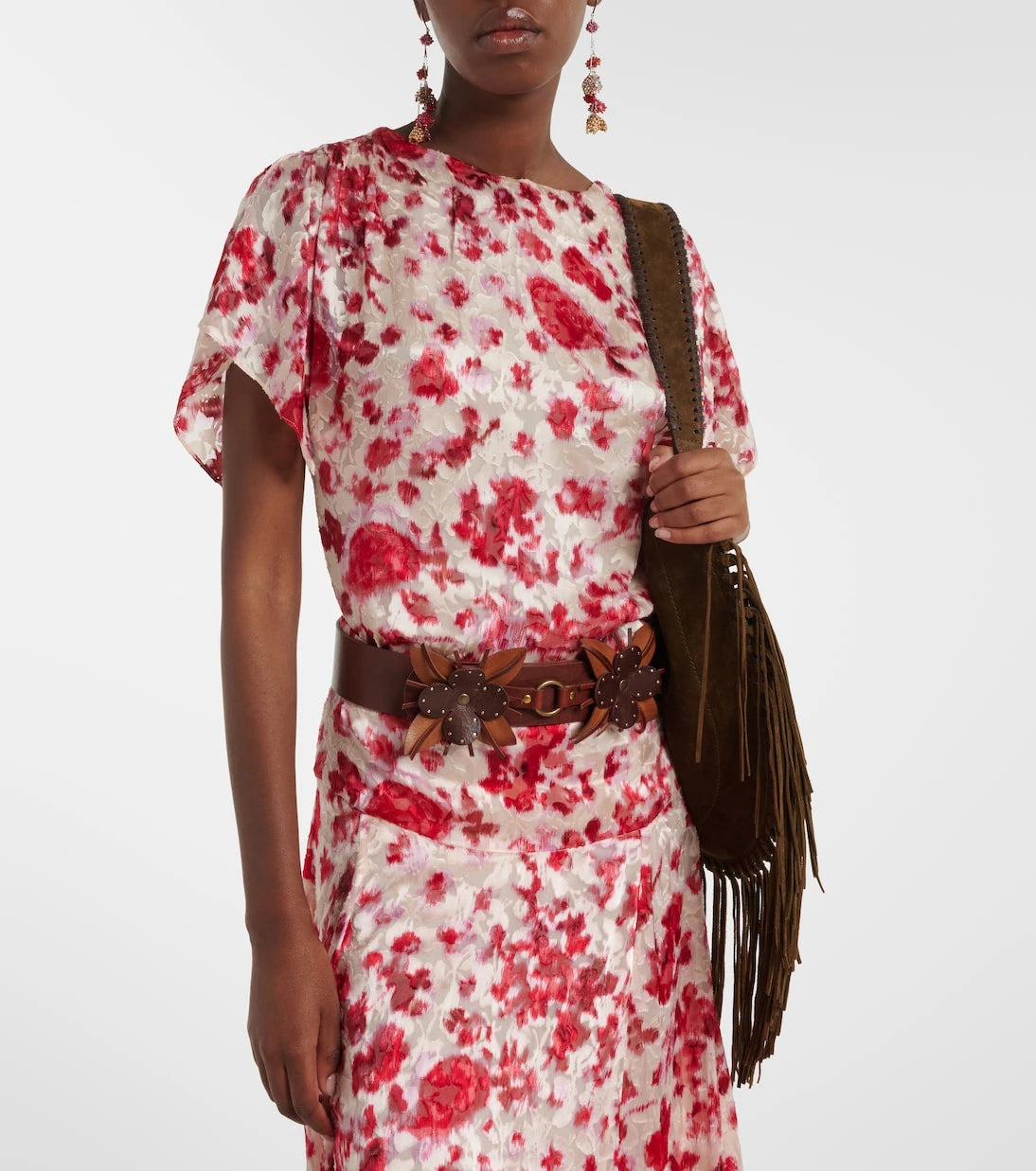 Isabel Marant - Hervane floral jacquard top