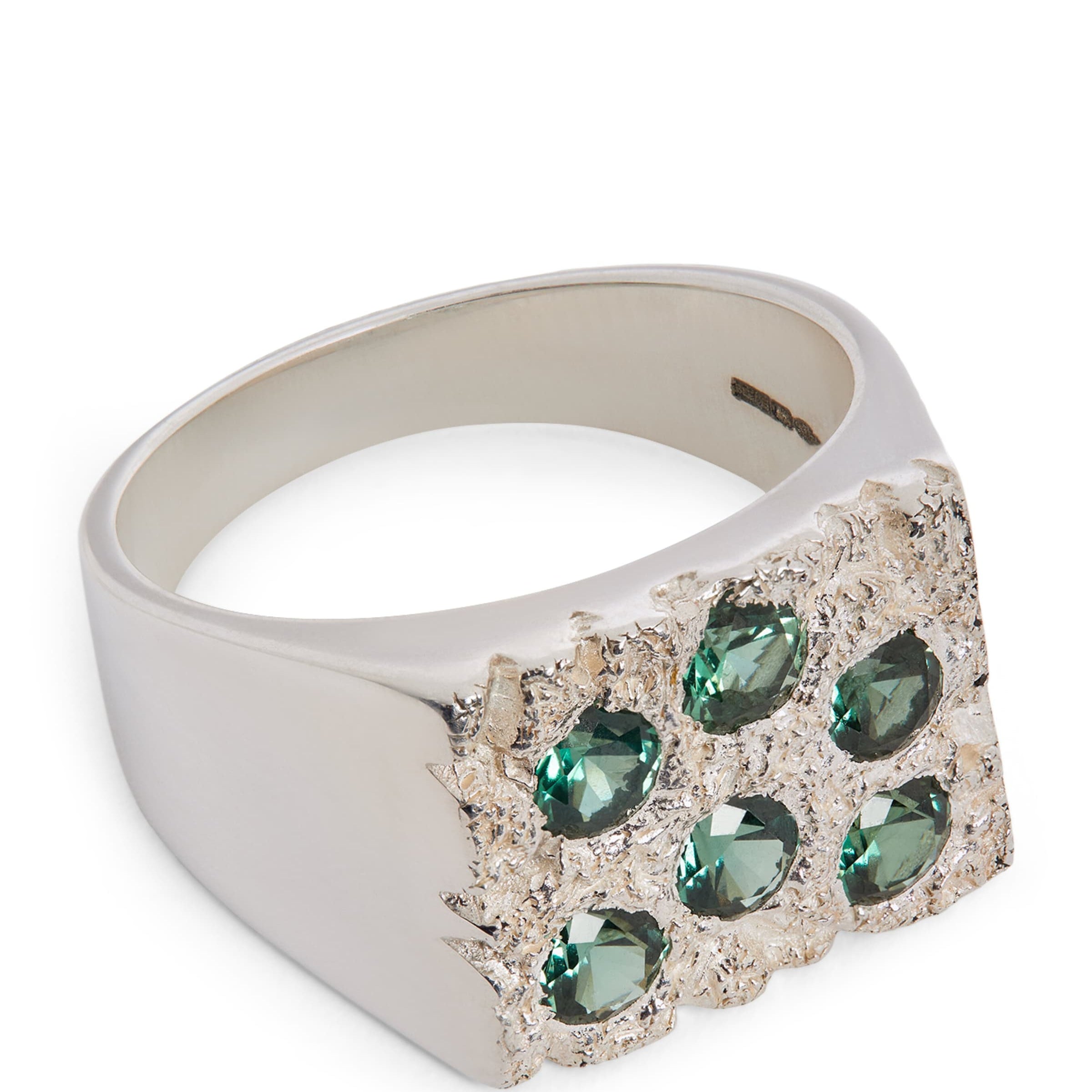 Bleue Burnham EXCLUSIVE Sterling Silver Rose Garden Signet Ring