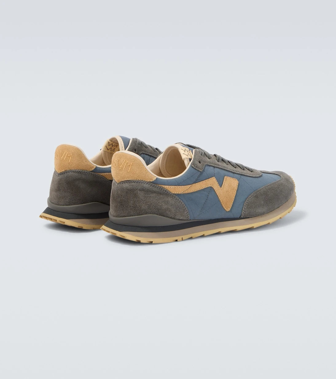 Visvim - FKT suede-trimmed sneakers