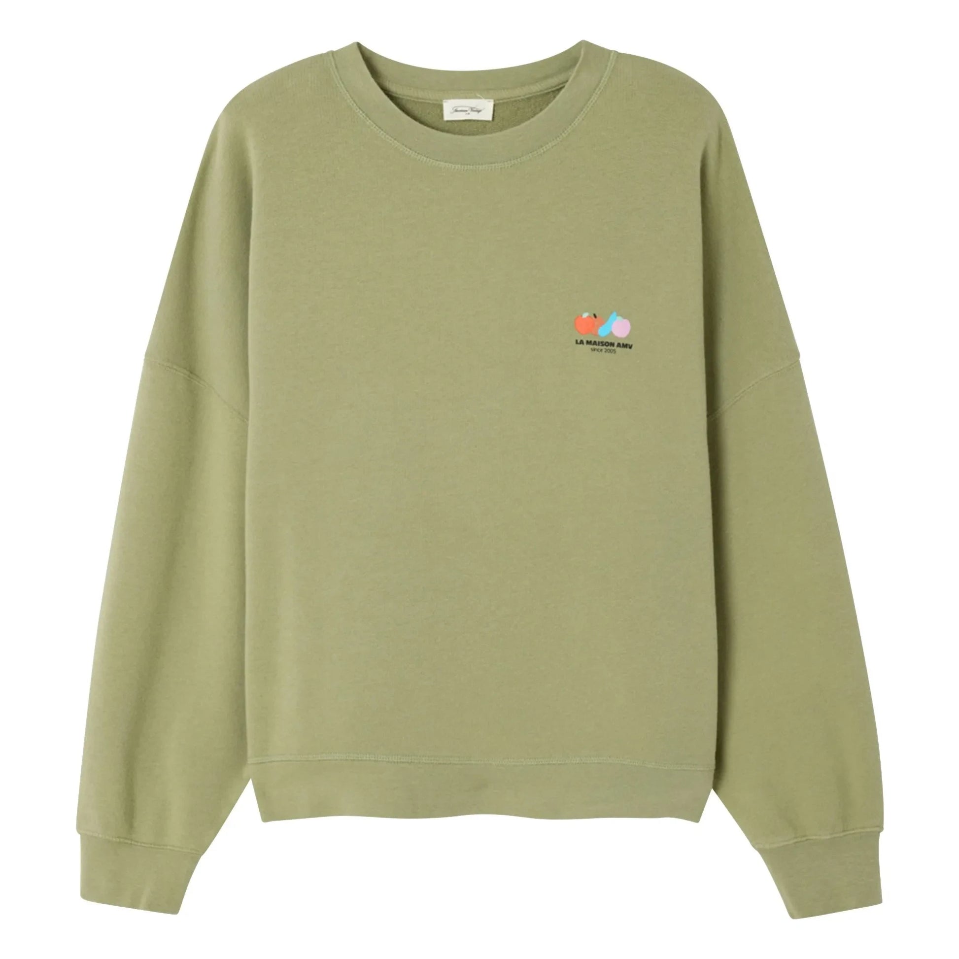 American Vintage - Atubay Cotton Sweatshirt | Khaki