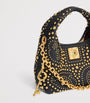 Mini Calfskin Studded Soufflé Shoulder Bag