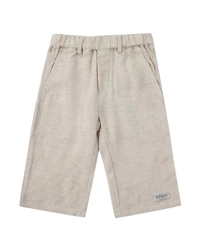 Бебешки панталони от ленена смес Donsje Dado Trousers
