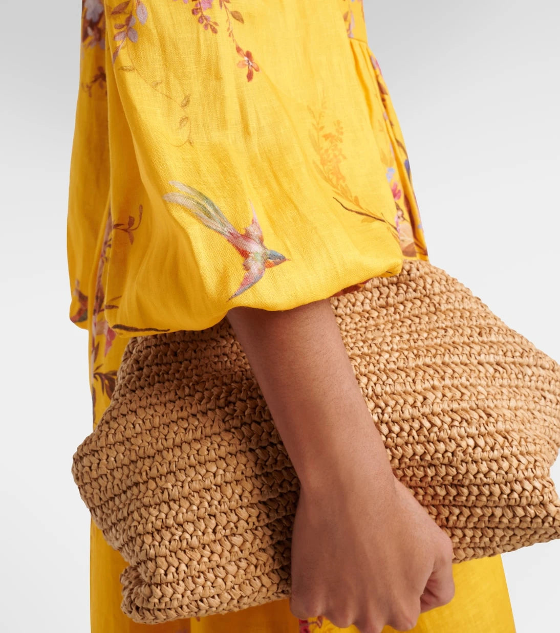 Zimmermann - Floral linen midi dress