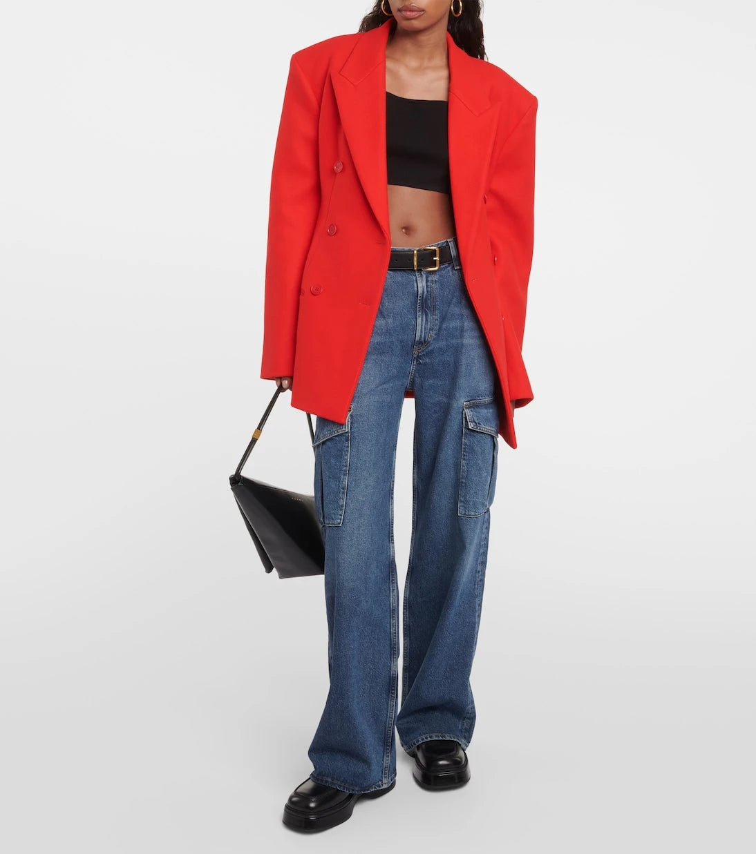 Agolde - Minka denim cargo pants