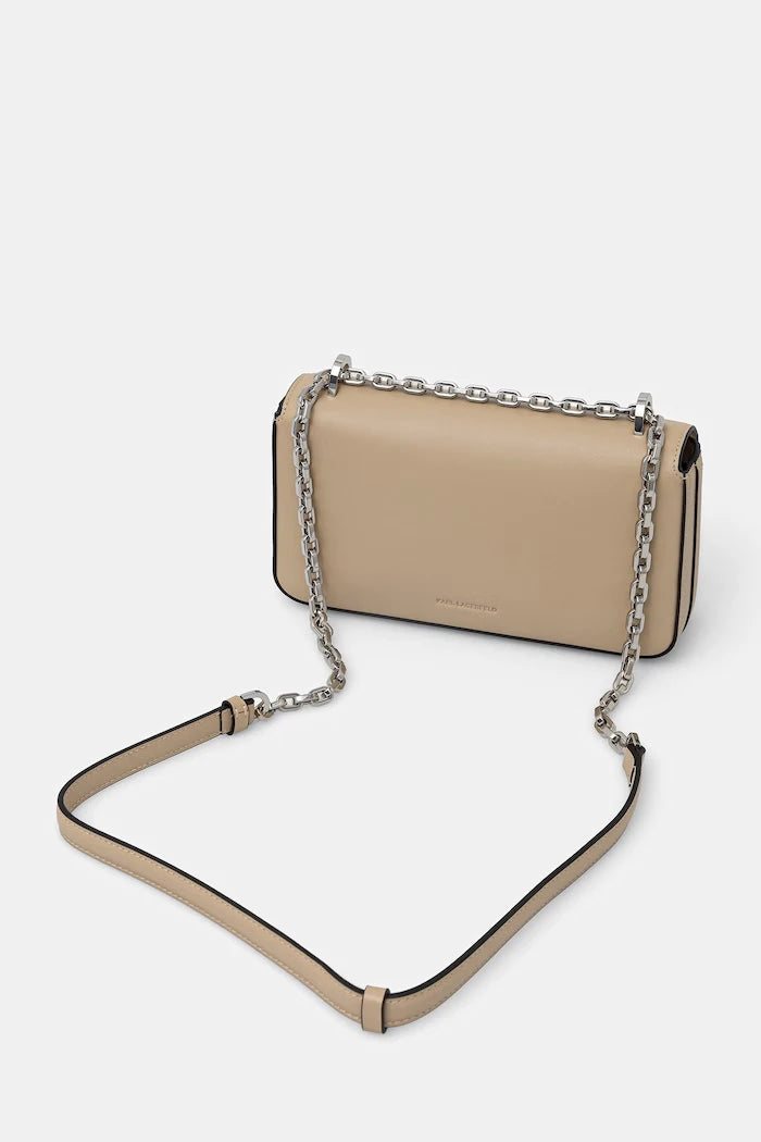 Karl Lagerfeld чанта crossbody дамска от кожа K/SIGNATURE